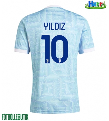 Juventus Kenan Yildiz #10 Bortatröja 2025-26 Kortärmad